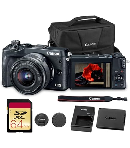 Amazon.com : Canon EOS M6 Mark II Mirrorless Digital Camera with